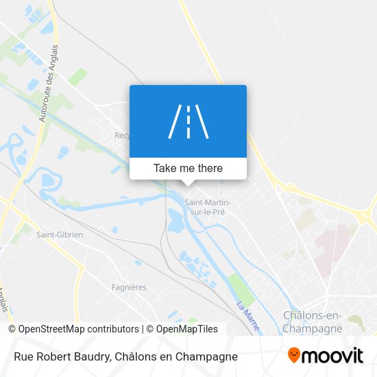 Rue Robert Baudry map