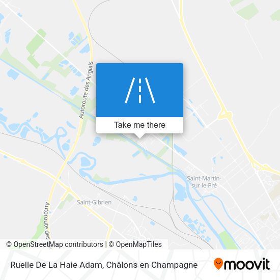 Ruelle De La Haie Adam map