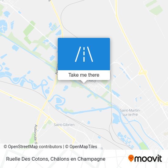 Ruelle Des Cotons map