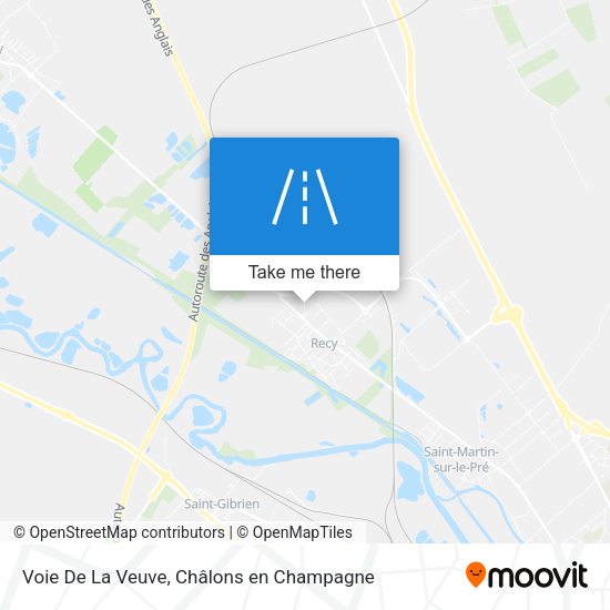 Voie De La Veuve map