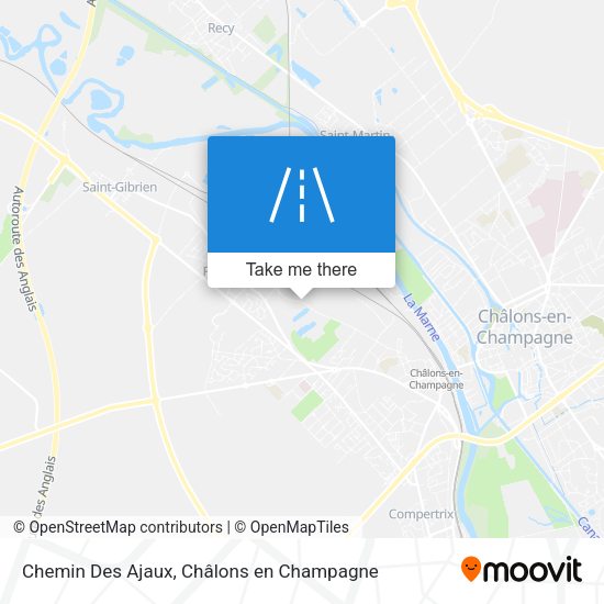Chemin Des Ajaux map
