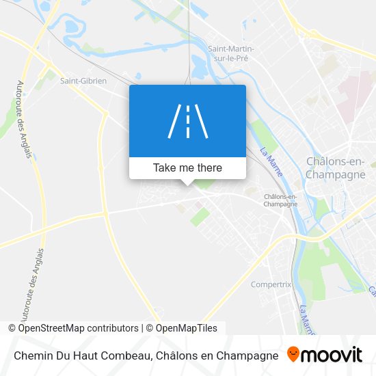 Chemin Du Haut Combeau map