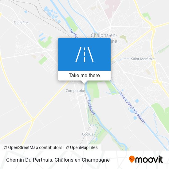 Chemin Du Perthuis map