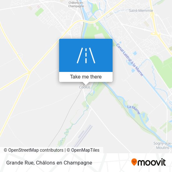 Grande Rue map