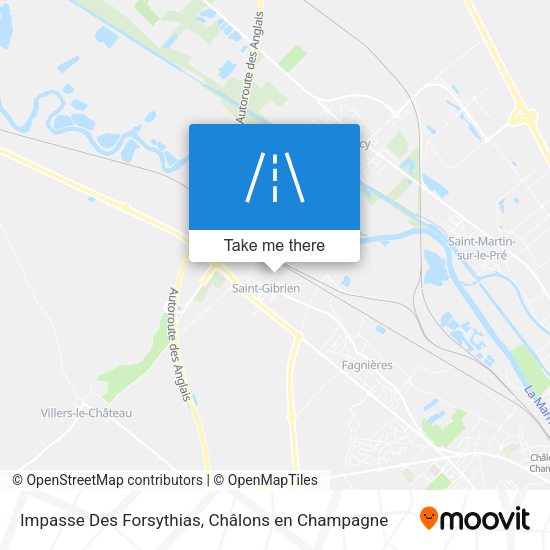 Impasse Des Forsythias map