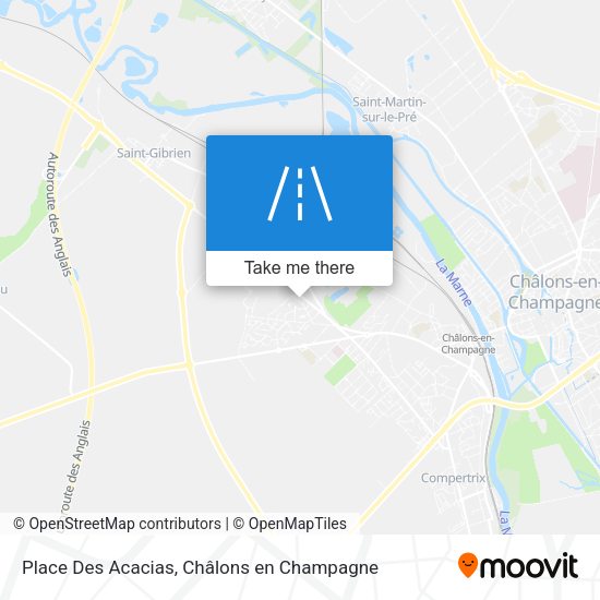 Place Des Acacias map