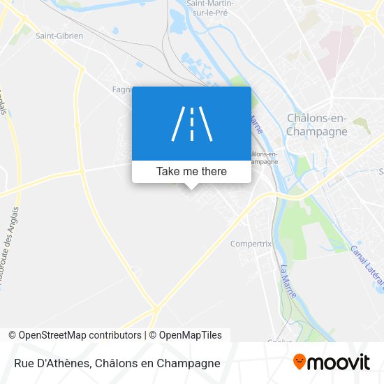 Rue D'Athènes map
