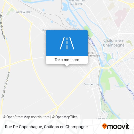 Rue De Copenhague map