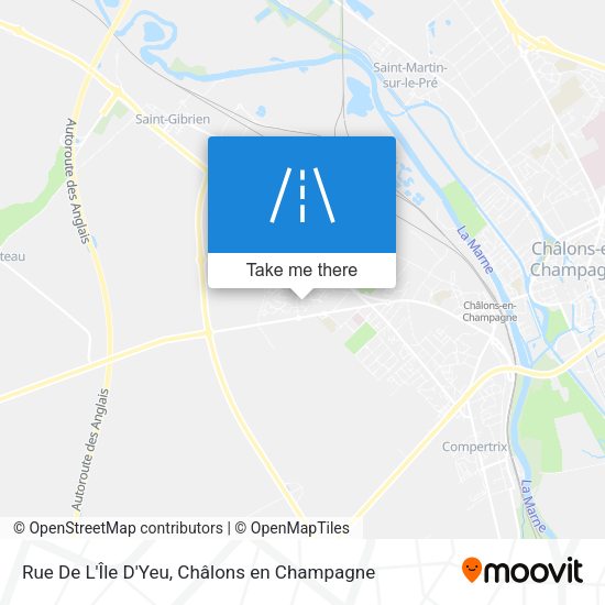 Rue De L'Île D'Yeu map