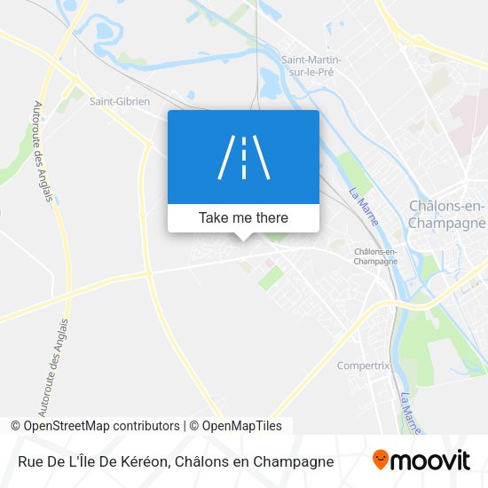Rue De L'Île De Kéréon map