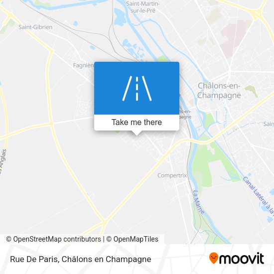 Rue De Paris map