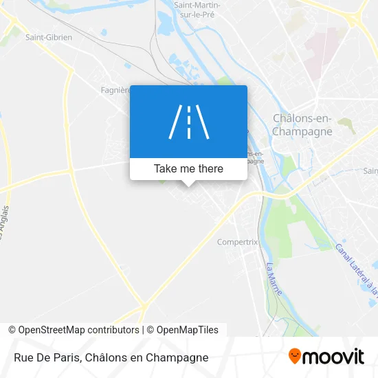 Rue De Paris map
