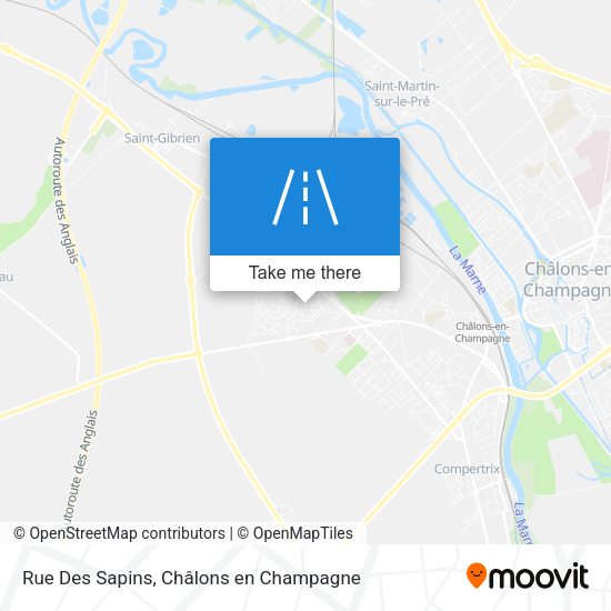 Rue Des Sapins map