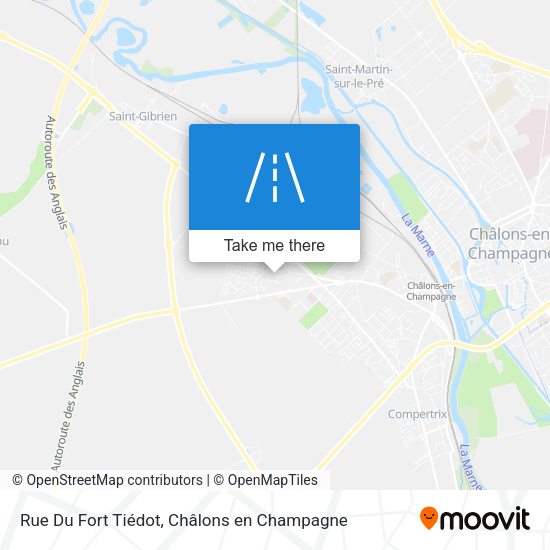 Rue Du Fort Tiédot map