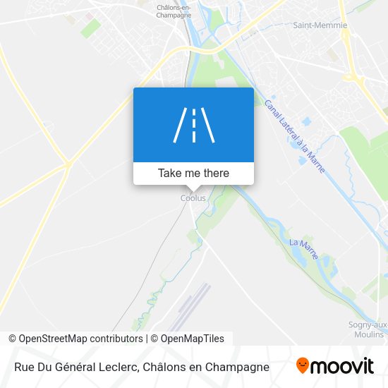 Rue Du Général Leclerc map
