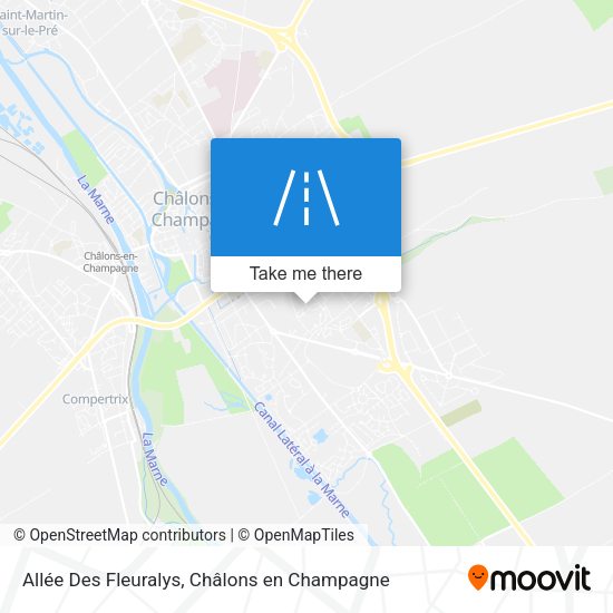 Allée Des Fleuralys map