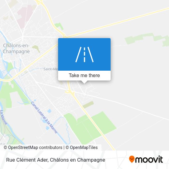 Rue Clément Ader map