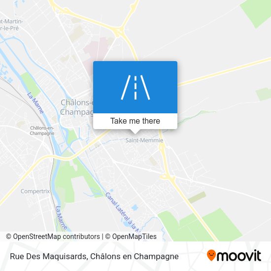 Rue Des Maquisards map