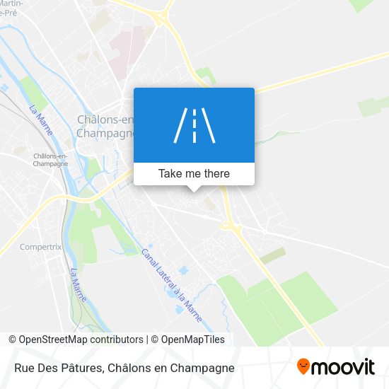 Rue Des Pâtures map