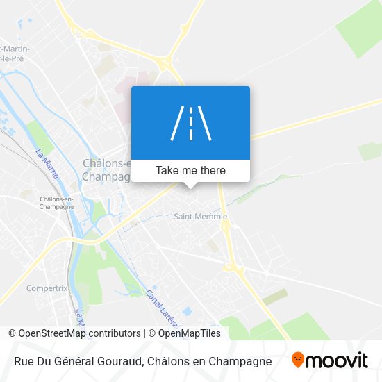 Rue Du Général Gouraud map