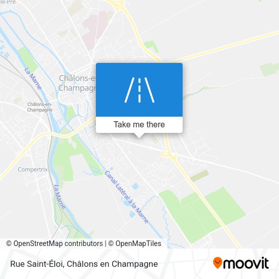Rue Saint-Éloi map
