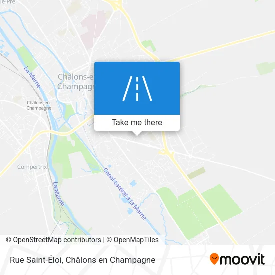 Rue Saint-Éloi map
