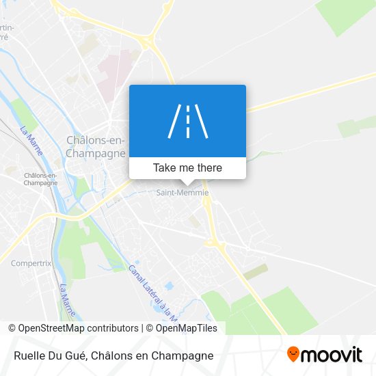 Ruelle Du Gué map