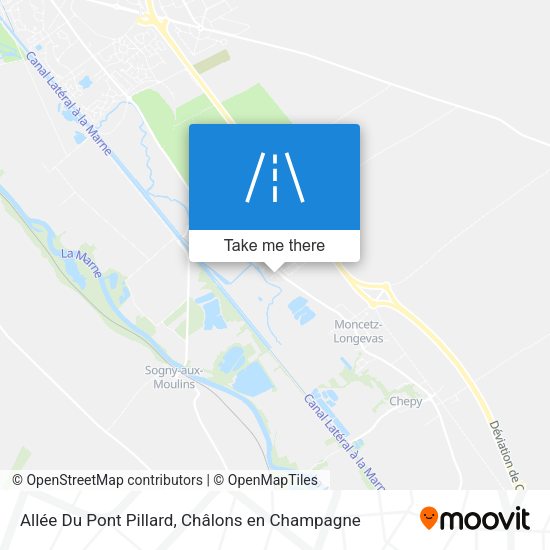 Allée Du Pont Pillard map