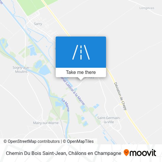 Chemin Du Bois Saint-Jean map