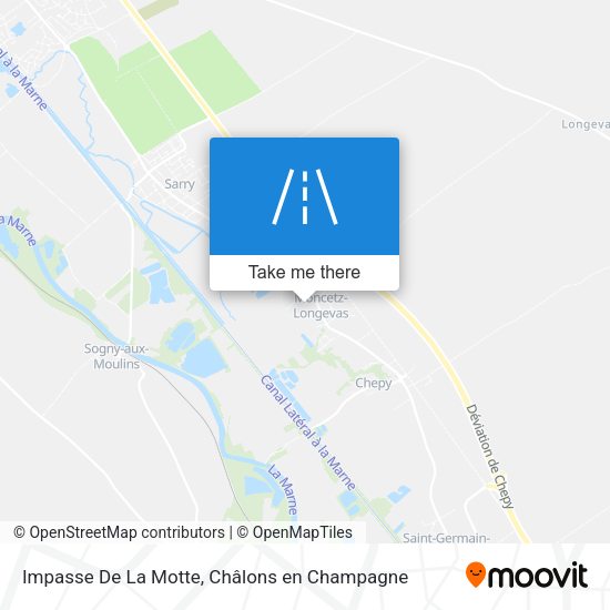 Impasse De La Motte map
