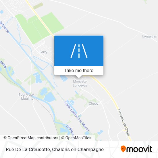 Rue De La Creusotte map