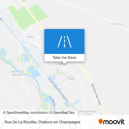 Rue De La Rouillie map