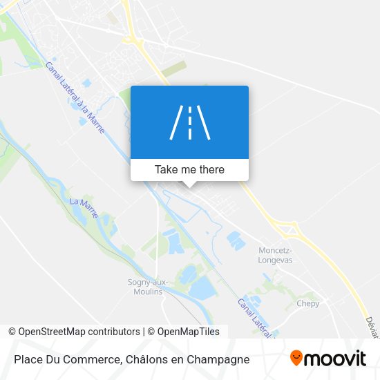 Place Du Commerce map