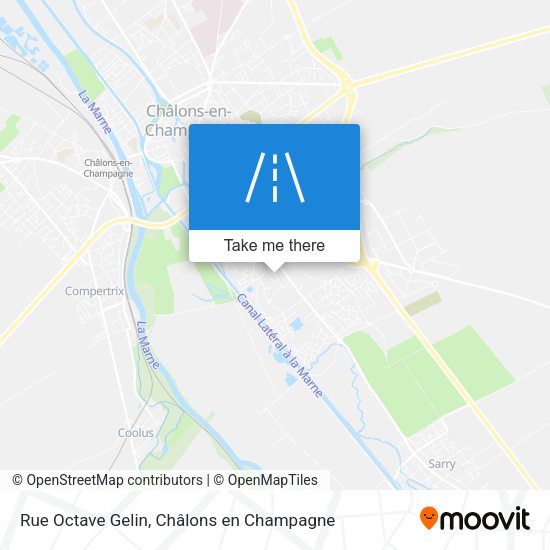 Rue Octave Gelin map