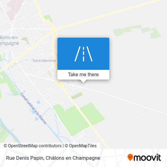 Rue Denis Papin map