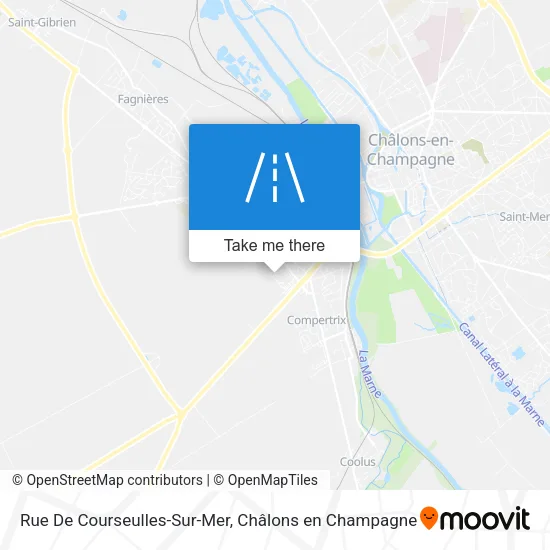 Rue De Courseulles-Sur-Mer map