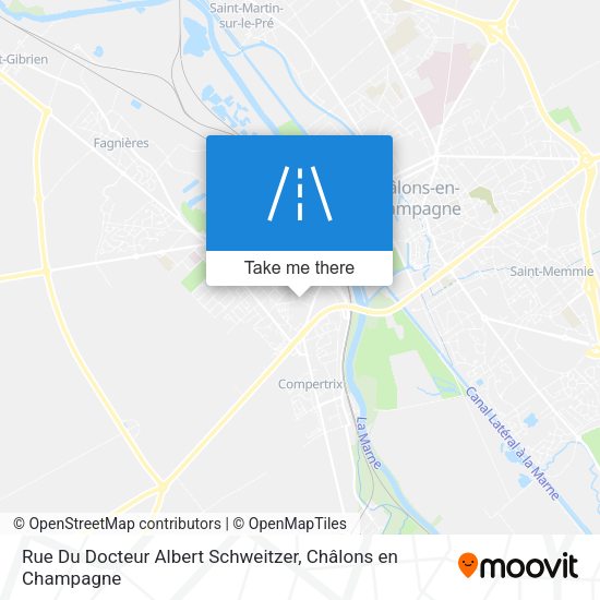 Rue Du Docteur Albert Schweitzer map