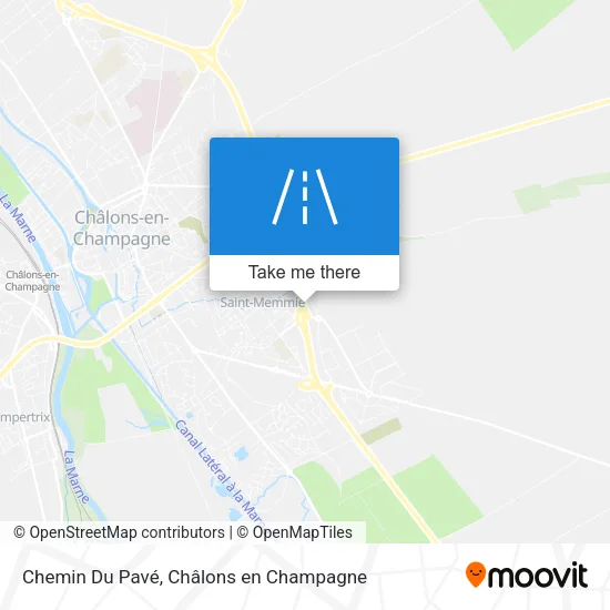 Chemin Du Pavé map