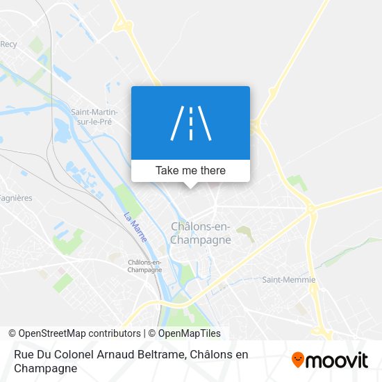 Rue Du Colonel Arnaud Beltrame map