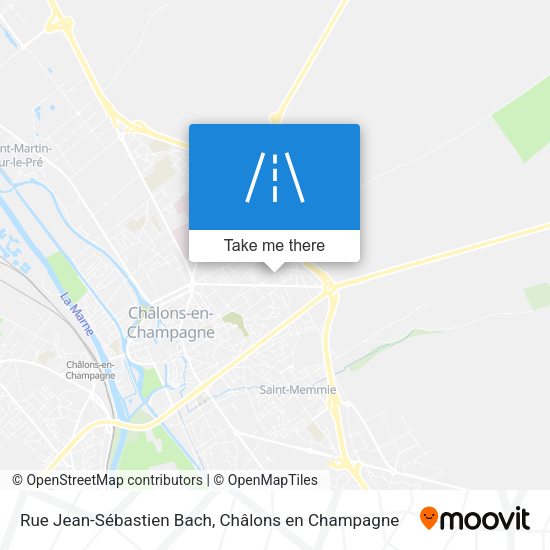 Rue Jean-Sébastien Bach map