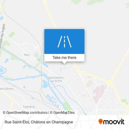 Rue Saint-Éloi map