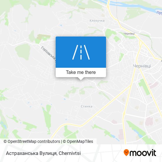 Астраханська Вулиця map