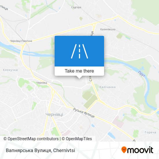 Вапнярська Вулиця map