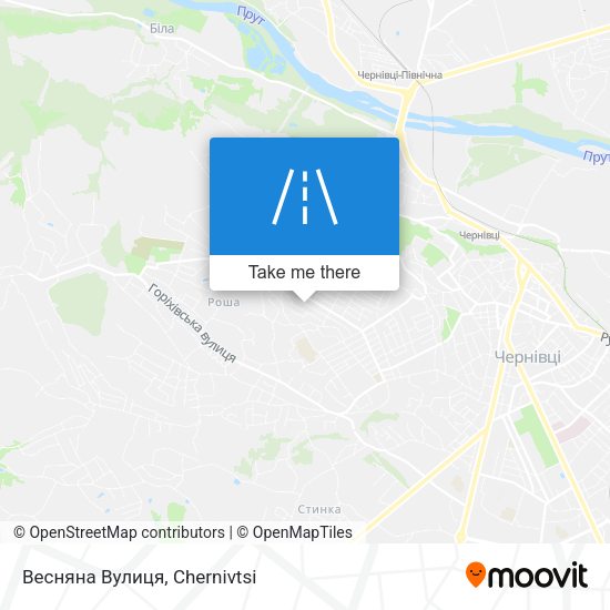 Весняна Вулиця map