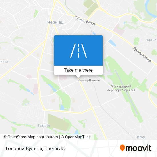 Головна Вулиця map