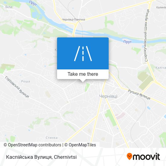 Каспійська Вулиця map