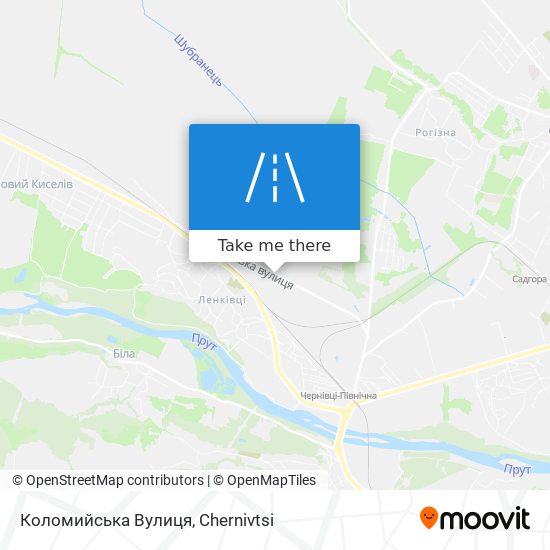 Коломийська Вулиця map