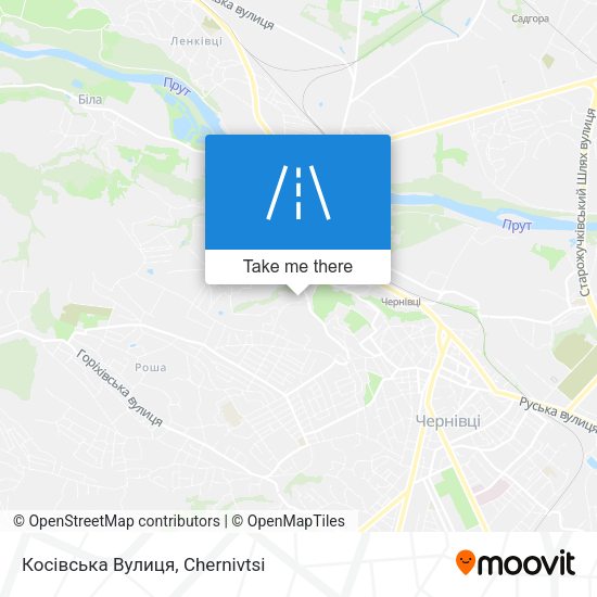 Косівська Вулиця map