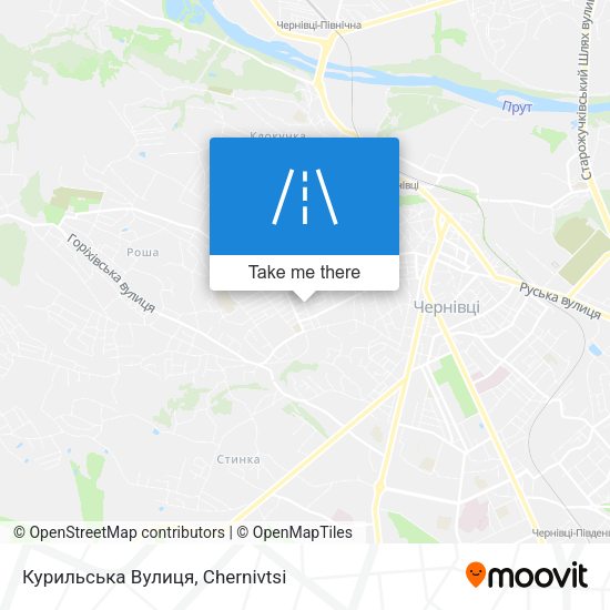 Курильська Вулиця map