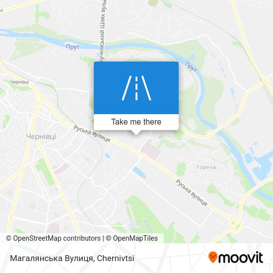Магалянська Вулиця map